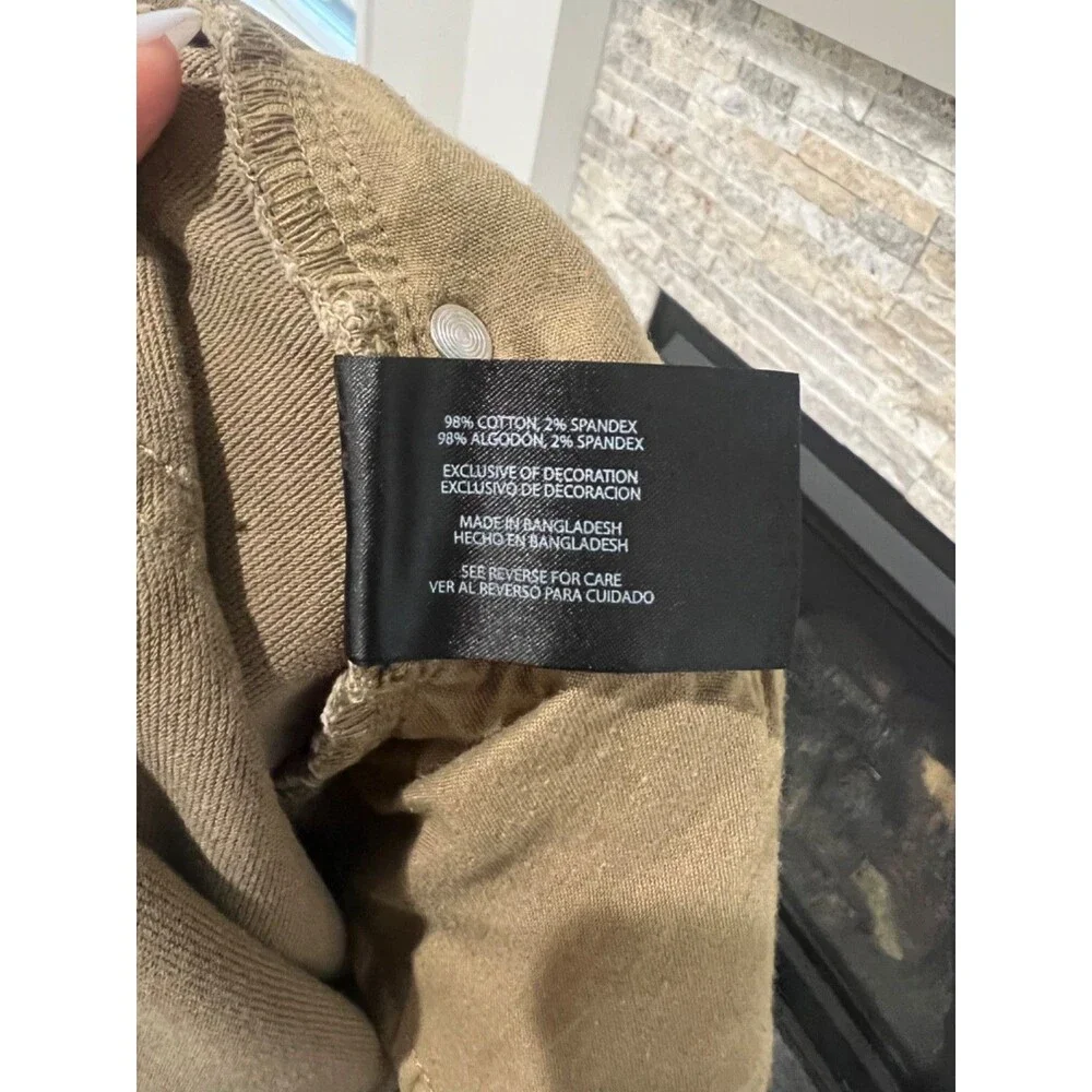 Banana Republic Mens Khaki Colored Jeans-36x32
